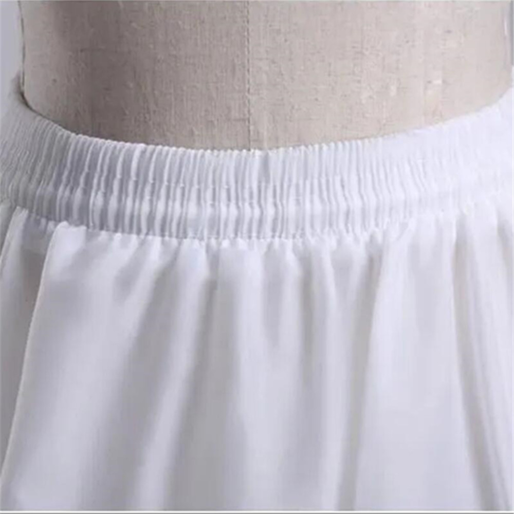 AliExpress White Tulle Petticoat for A Line Style Wedding Dress 4-8 Layers No Hoops Bridal Wedding Accessories Long Petticoats Underskirt, view 6