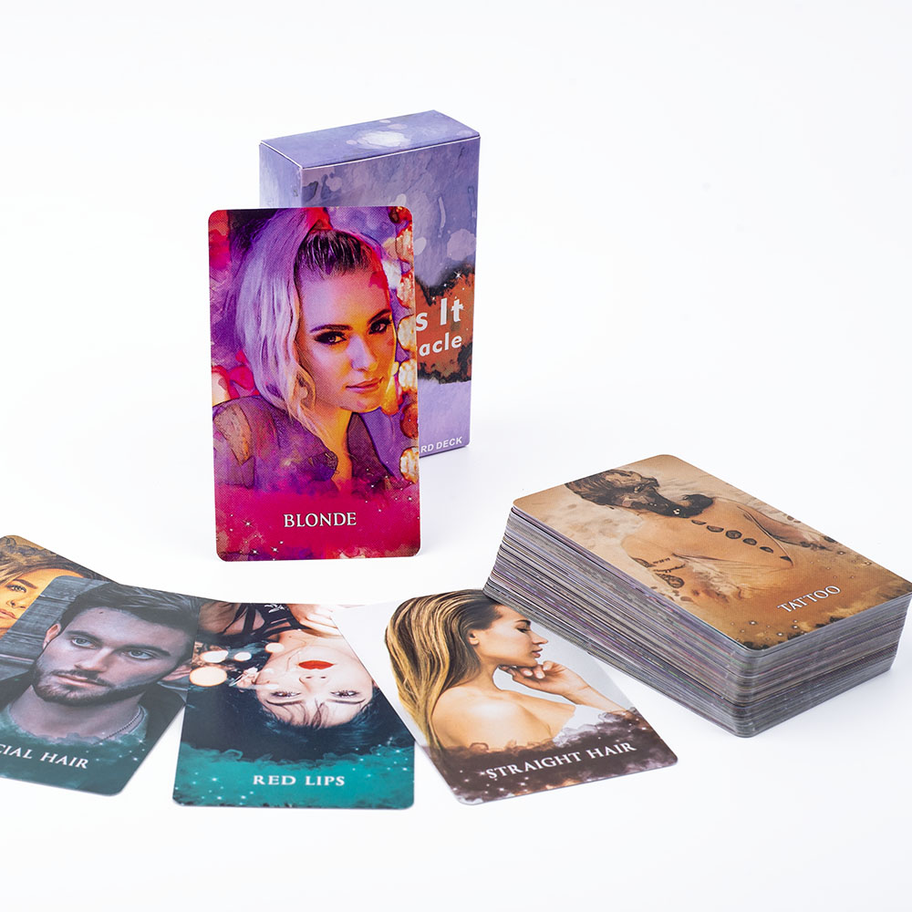 AliExpress Who Is It Oracle Cards 78 Cards About 10X6cm NO Guide For Family Party High Quality Fortune Telling Divination Tarot Cards Deck, view 2
