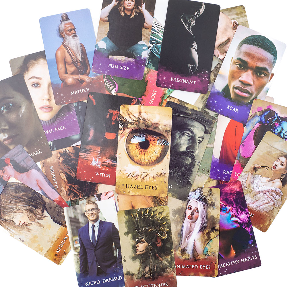 AliExpress Who Is It Oracle Cards 78 Cards About 10X6cm NO Guide For Family Party High Quality Fortune Telling Divination Tarot Cards Deck, view 6