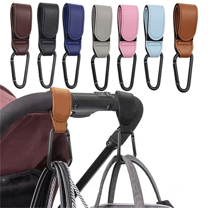 AliExpress PU Leather Rotating Stroller Hooks (2-Pack), view 2