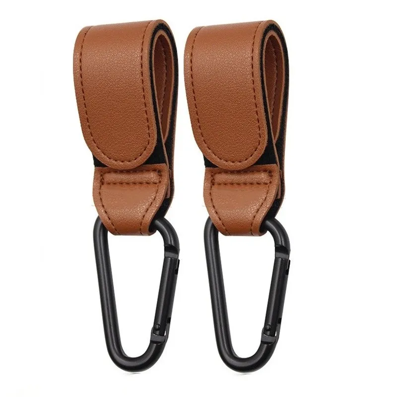 AliExpress PU Leather Rotating Stroller Hooks (2-Pack), view 6