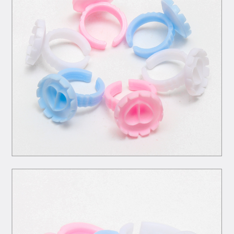 AliExpress Disposable Eyelash Glue Cup Rings (100-Pack), view 6