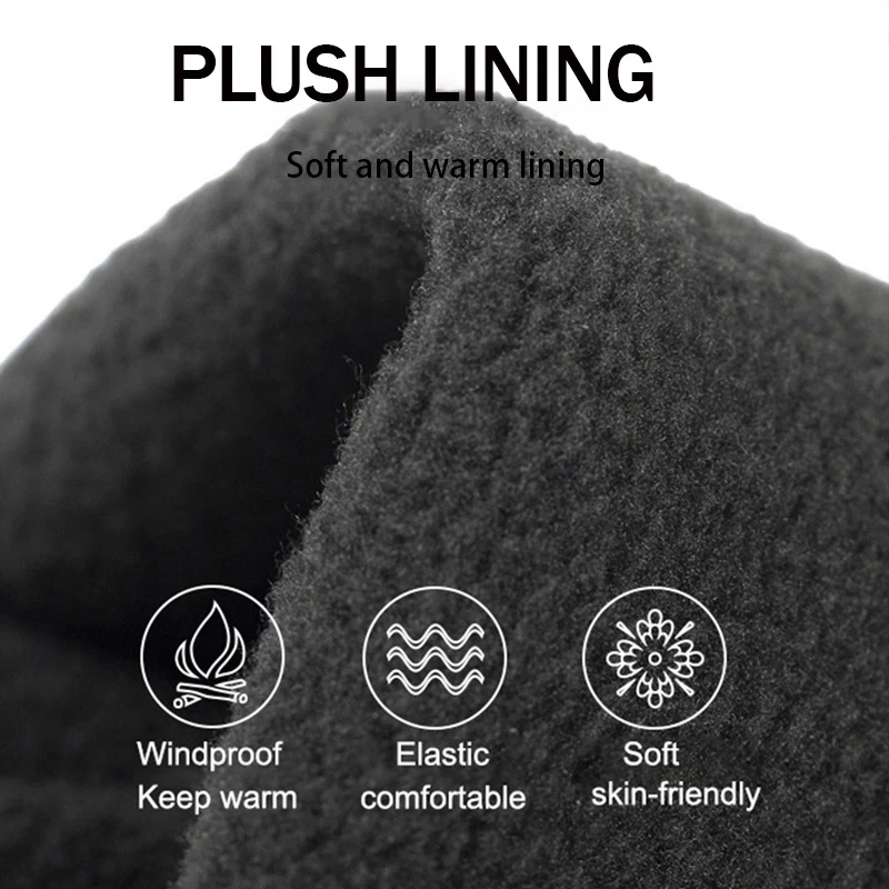AliExpress Winter Warm Gloves Touch Screen Windproof Cold-proof Cycling Gloves, Men's Women's Running, Hiking Skiing Gloves, view 5
