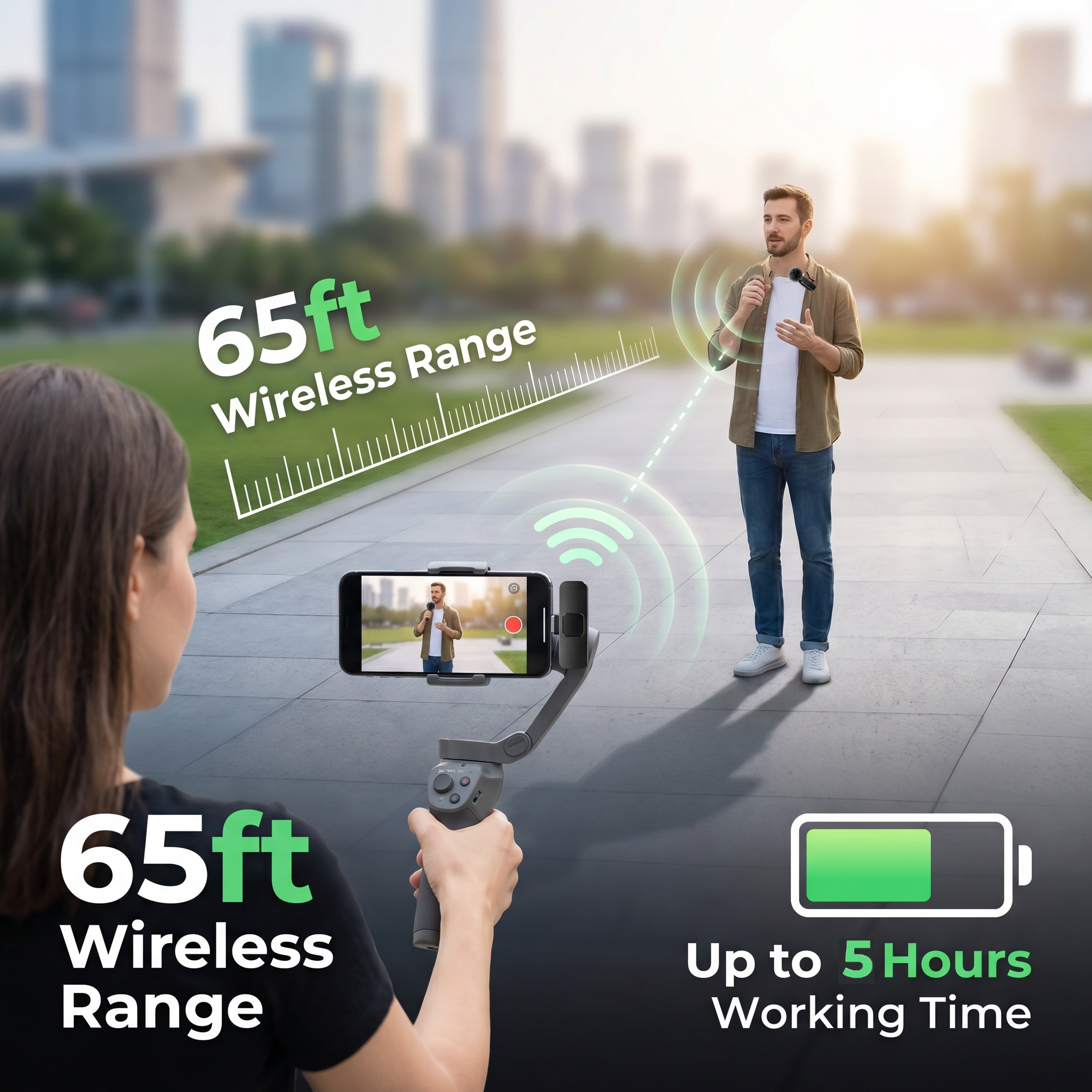 AliExpress Wireless Lapel Microphone, Lightning Connector Only, mini Clip Microphone, Suitable for Live Streaming, Vlogs, Interviews., view 6