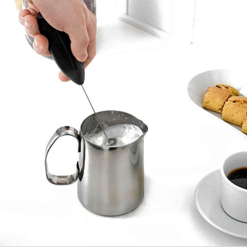 AliExpress Wireless Milk Foamer Coffee Whisk Mixer Electric Blender Egg Beater Mini Frother Handle Stirrer Cappuccino Maker Cooking Tools, view 2