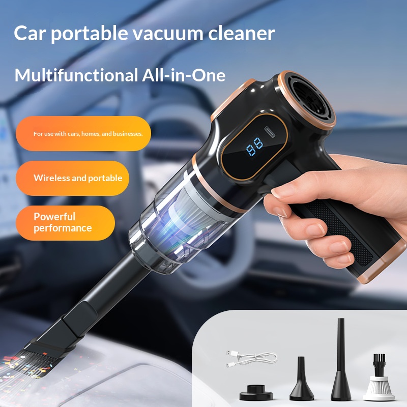 AliExpress Wireless Portable Handheld Car Vacuum Cleaner with Suction Blowing Extraction Functions Rechargeable Car-Specific Cleaning Tool