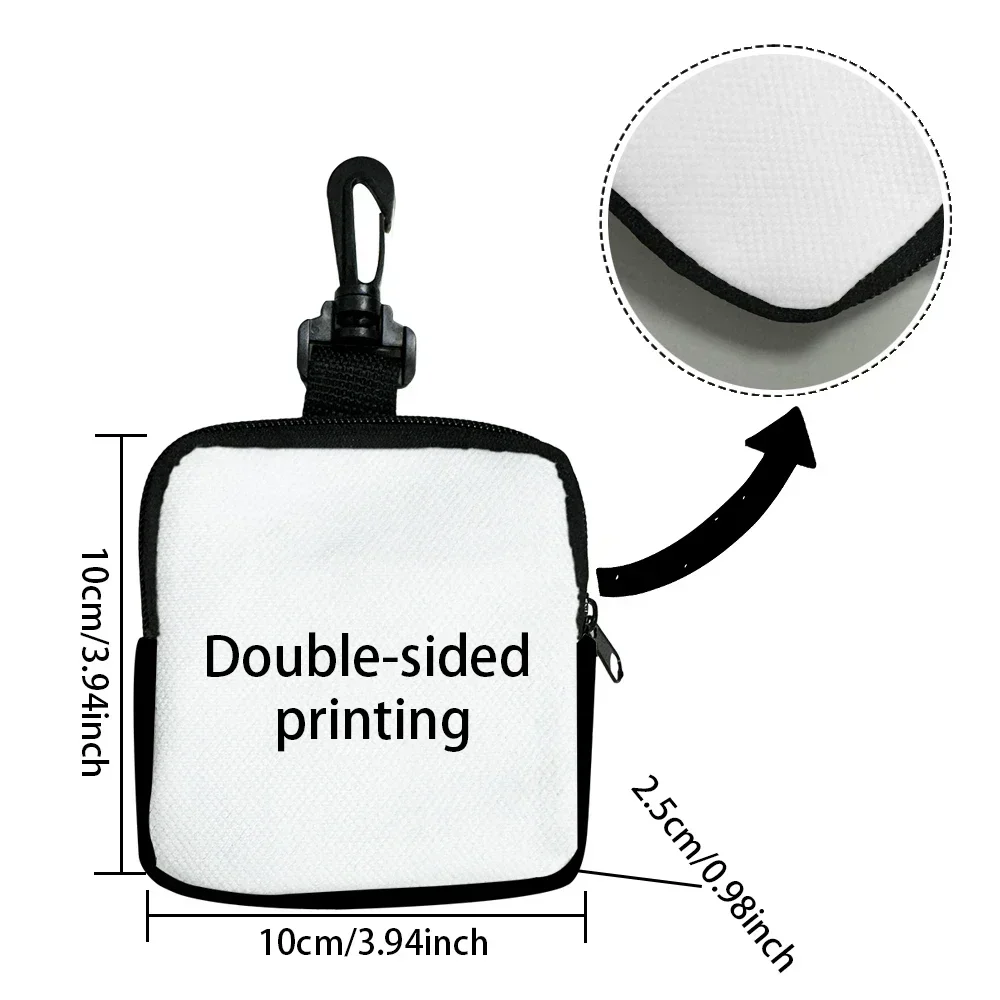 AliExpress Printed Coin Purse with Zipper Pocket, view 6