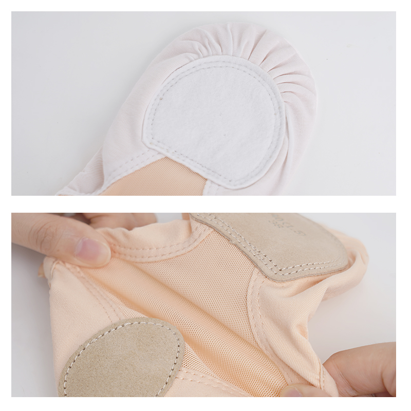 AliExpress Women Ballet Dance Shoes Split Sole Ballet Slippers for Girls Kids Breathable Ballet Shoes Ballerina Dance Slippers Ballet Flats, view 6