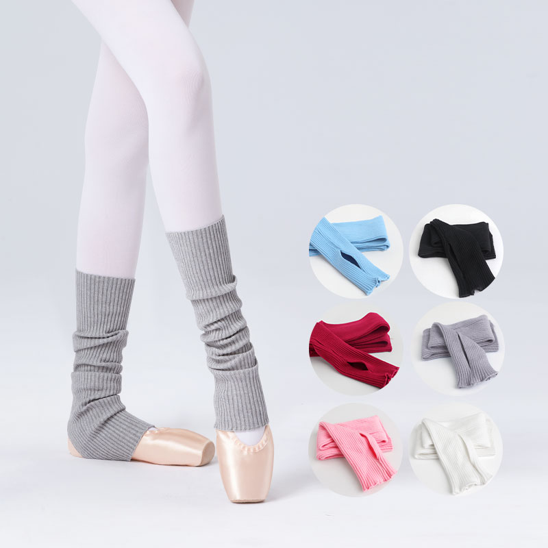 AliExpress Women Girls Ballet Leg Warmers Knitted Socks Ballet Socks Ballet Stockings Yoga Socks Daily Wear Gym Fitness Dance Socks, view 3