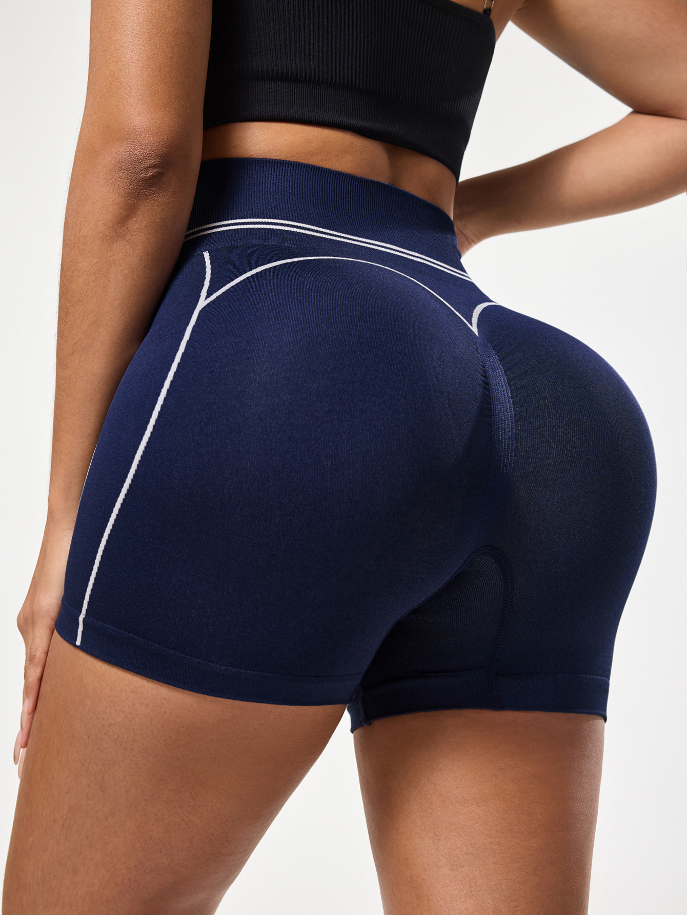 AliExpress Women High Waist Yoga Shorts Sportswear Woman Gym Shorts Leggings Fitness Running Activewear Tummy Control Workout Clothes, view 2