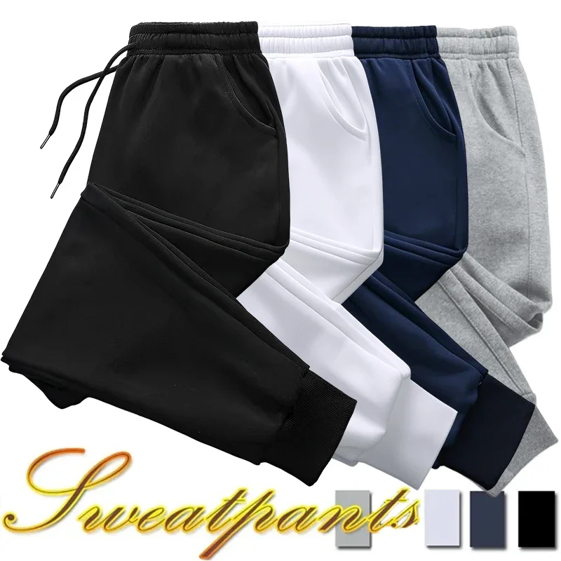 AliExpress Women Men No Printed Long Pants Women Casual Loose Fashion Outdoor Fitness Jogging Drawstring Sweatpants Daily Sweatpants