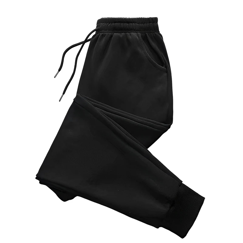 AliExpress Women Men No Printed Long Pants Women Casual Loose Fashion Outdoor Fitness Jogging Drawstring Sweatpants Daily Sweatpants, view 2