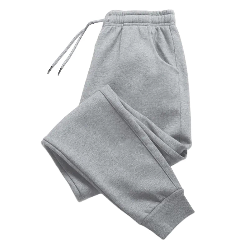 AliExpress Women Men No Printed Long Pants Women Casual Loose Fashion Outdoor Fitness Jogging Drawstring Sweatpants Daily Sweatpants, view 5