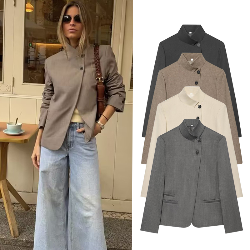 AliExpress Women's Autumn Blazers Blouse 2026 New Fashion Young Women's Elegant Travel Holiday Jackets Spring Street Sarm Blazers Jackets