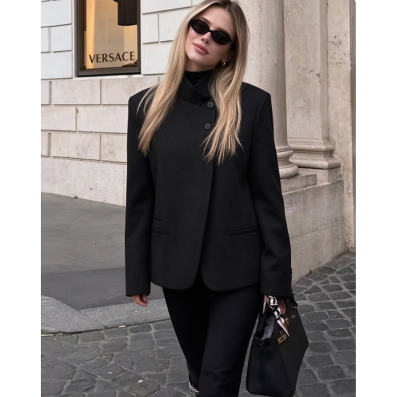 AliExpress Women's Autumn Blazers Blouse 2026 New Fashion Young Women's Elegant Travel Holiday Jackets Spring Street Sarm Blazers Jackets, view 5