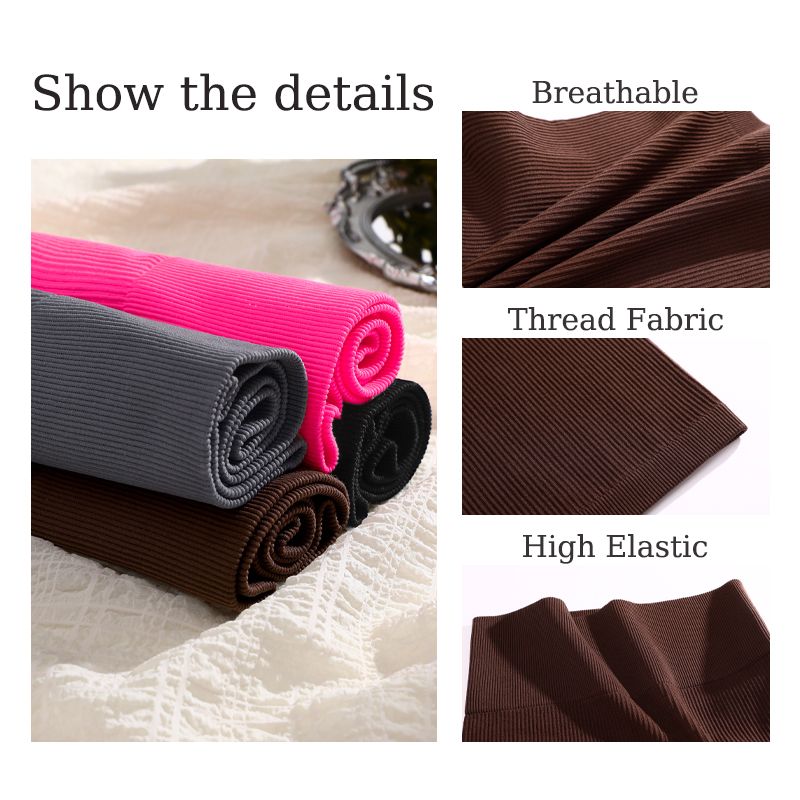 AliExpress Women's Basic Elastic High Waist Bodycon Pencil Mini Skirt Casual Summer Ribbed Knit Package Hip Short Skirt Fashion Streetwear, view 5