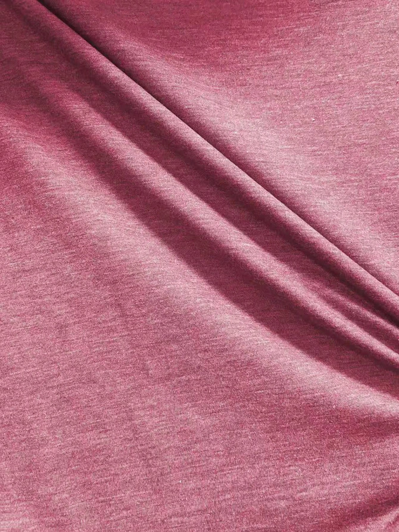 AliExpress Women's Long-Sleeved Loose Round-Neck Top Elegant Solid Color Polyester Knitted T-Shirt Autumn and Winter Fashion Heart Pattern, view 6