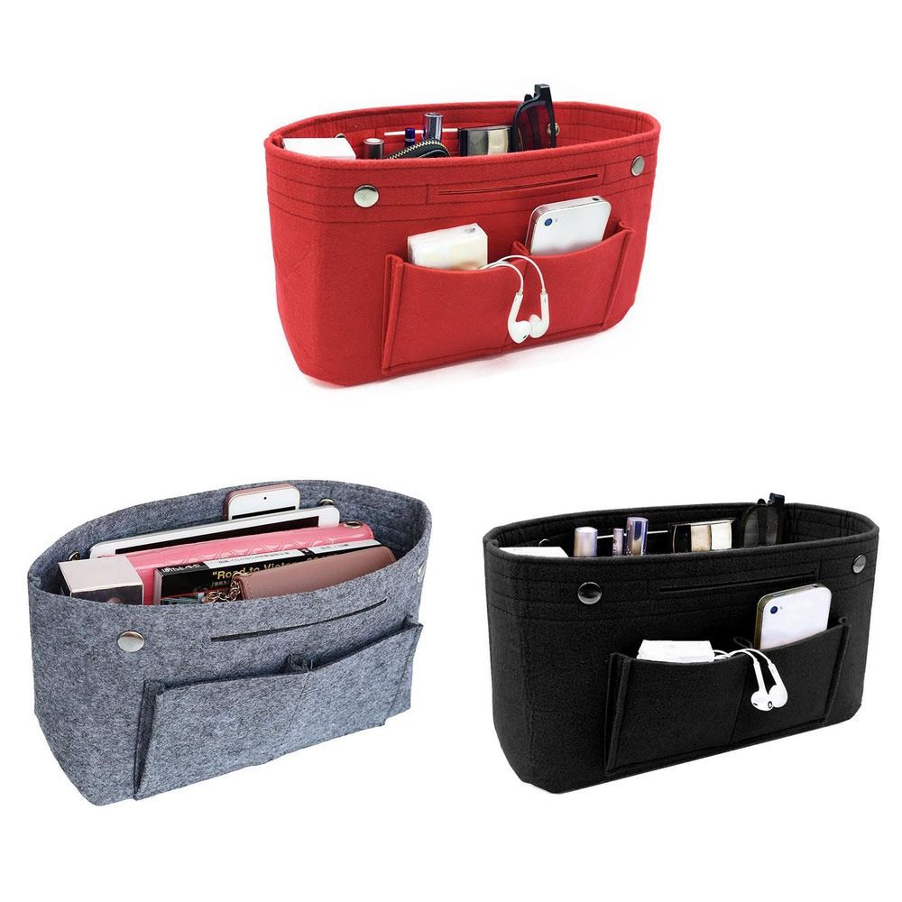 AliExpress Women's Felt Handbag Organizer Insert, view 4