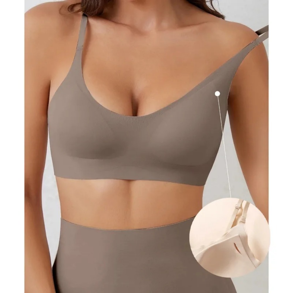AliExpress Women's Seamless Wire-Free Soft Support Bra, view 2