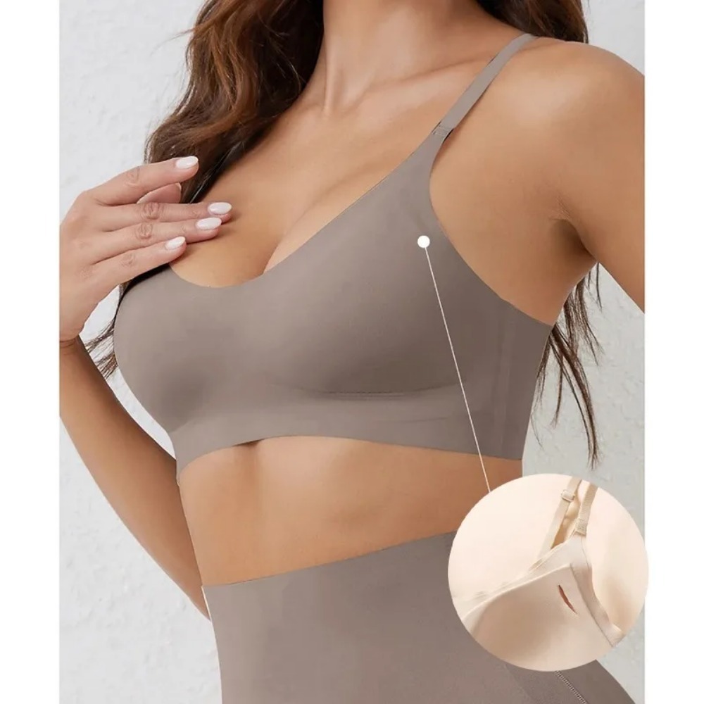 AliExpress Women's Seamless Wire-Free Soft Support Bra, view 3