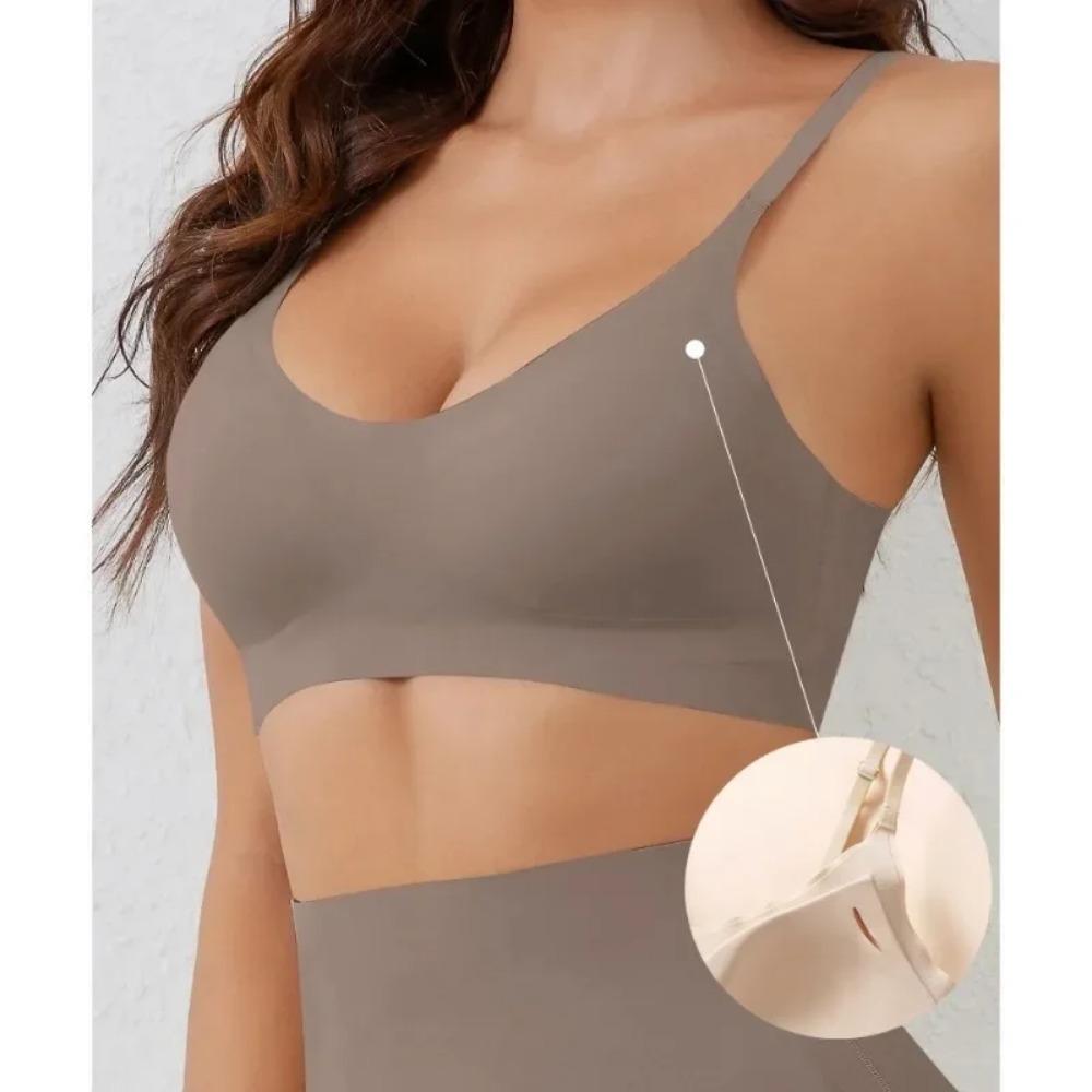 AliExpress Women's Seamless Wire-Free Soft Support Bra, view 4