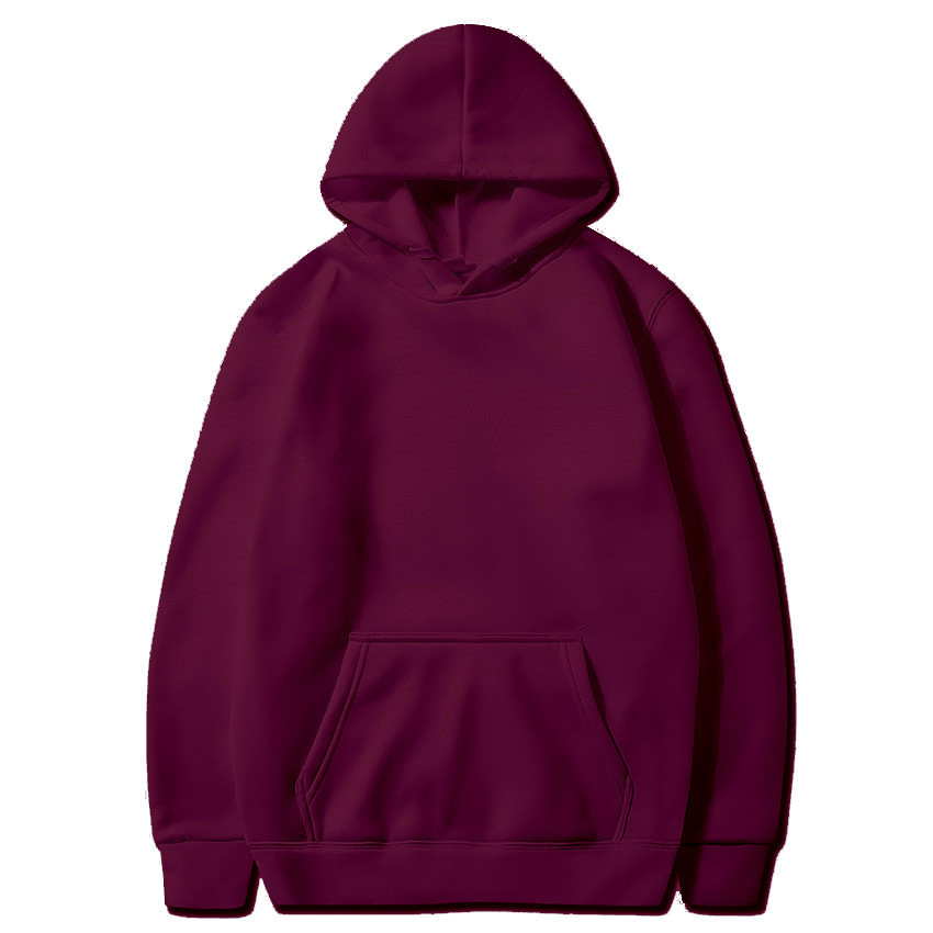AliExpress Women's Solid Color Pocket Hoodies Sports Fitness Sweatshirts Fashionable Casual Pullovers Multi Color, view 3