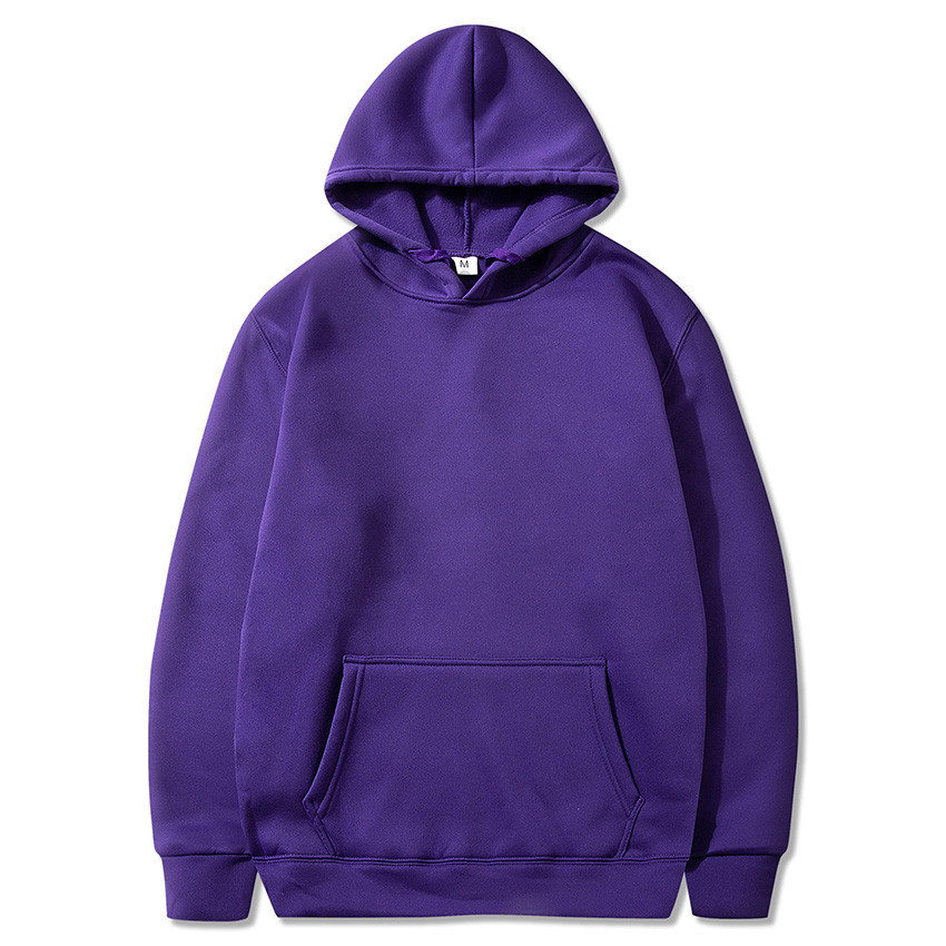 AliExpress Women's Solid Color Pocket Hoodies Sports Fitness Sweatshirts Fashionable Casual Pullovers Multi Color, view 6