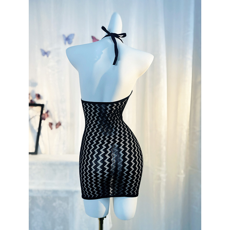AliExpress Women Sexy Fishnet Cover Up Without Bikini Hollow Out Bodycon Dress See Through Beachwear Summer Women's Swimwear DS490, view 3