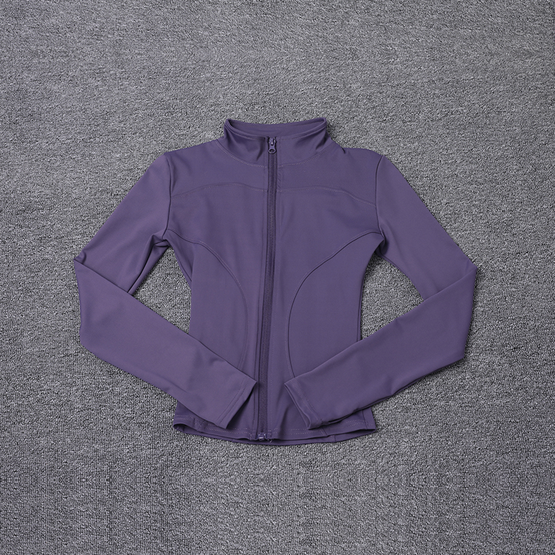 AliExpress Women Sport Jacket Long Sleeve Shirt Workout Coat Gym Training Clothing Yoga Sportswear, view 6