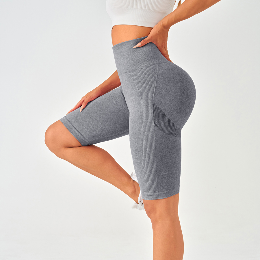 AliExpress Women Sports Leggings Sportswear Woman Gym Legging Seamless Yoga Shorts w/Tummy Control Women's Shorts Fitness Female Clothing, view 3