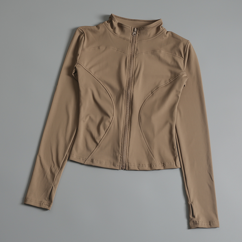 AliExpress Women's Zip-Up Long Sleeve Activewear Jacket, view 5