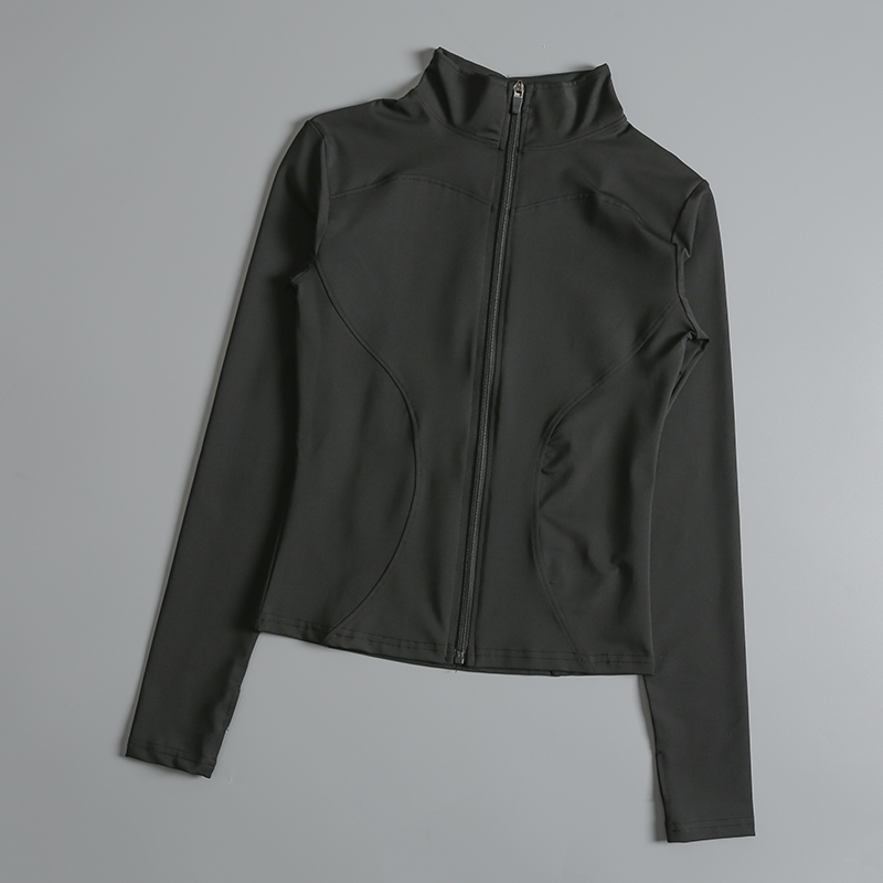 AliExpress Women's Zip-Up Long Sleeve Activewear Jacket, view 6