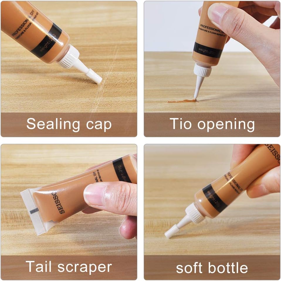 AliExpress Wood Paint Repair Furniture Restore Stains Markers Cover Surface Scratch for Wooden Floor Table Oak Cabinet Door Veneer Walnut, view 6