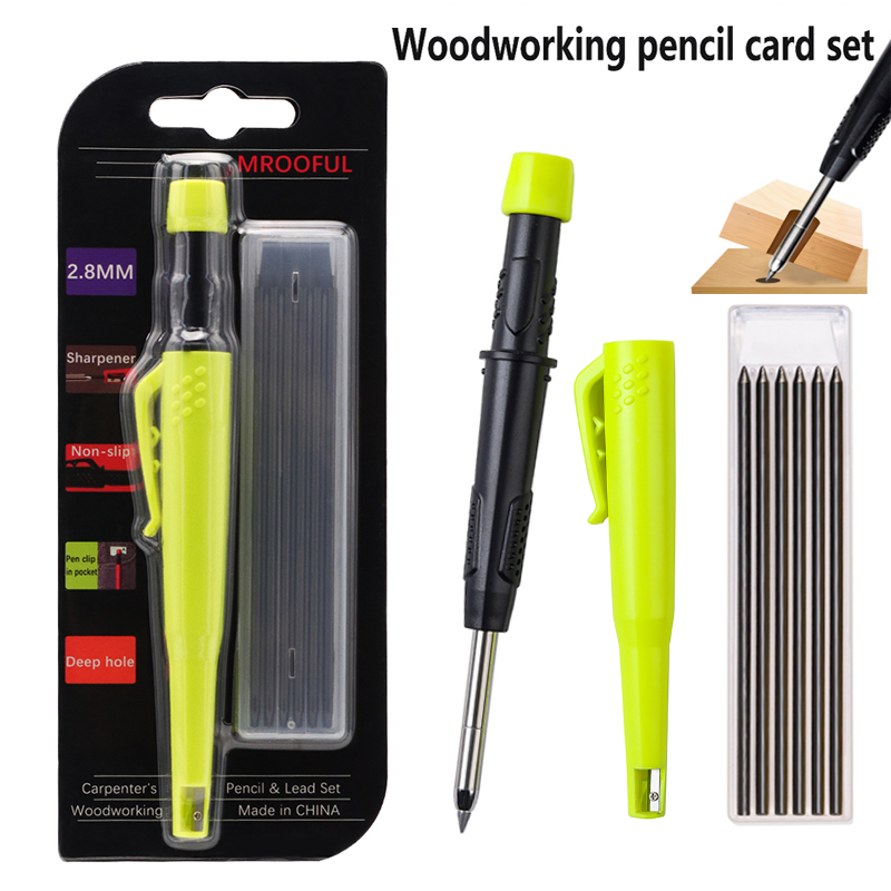 AliExpress Woodworking Pencil Card Set with Deep Hole Marking