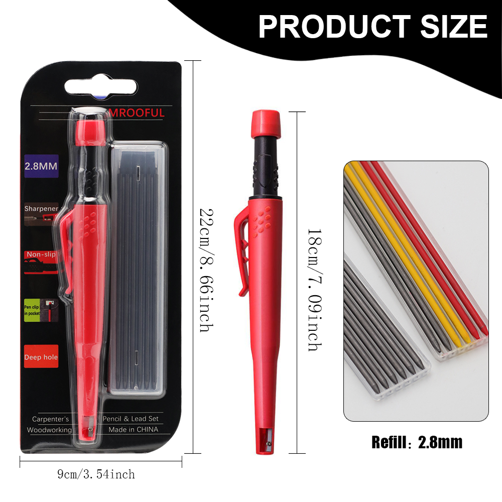 AliExpress Woodworking Pencil Card Set (2.8mm Lead), view 6