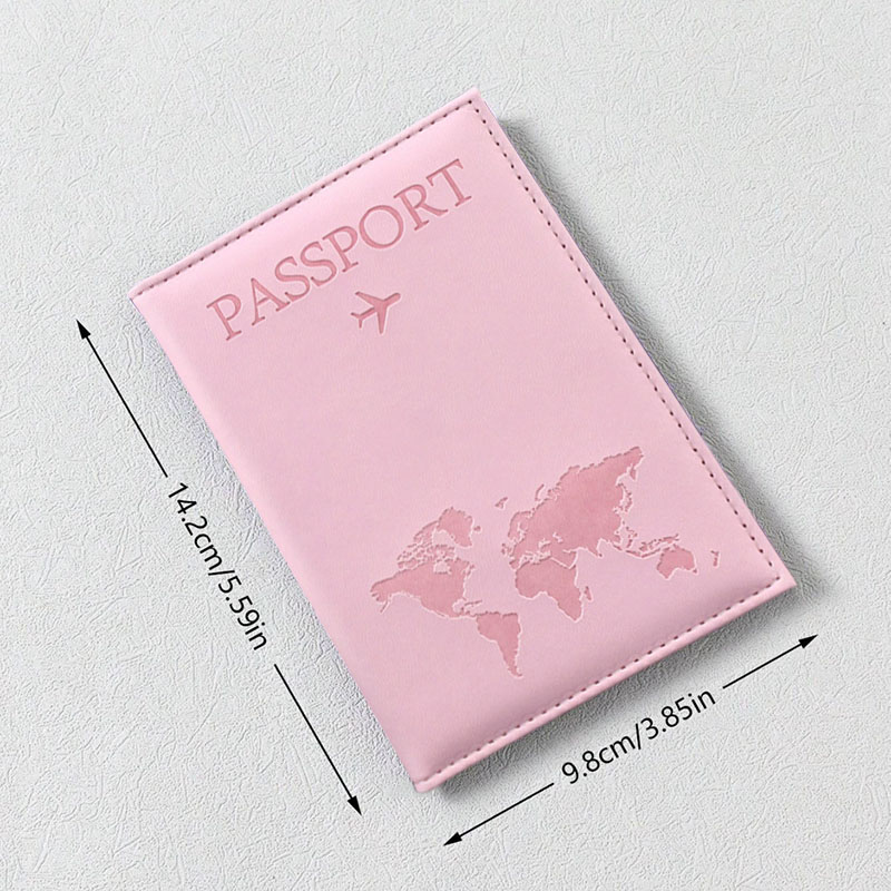 AliExpress World Map PU Leather Passport Cover, view 6
