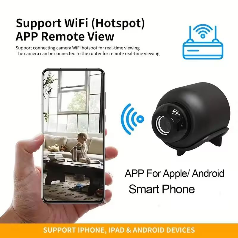AliExpress X5 Mini 1080P WiFi Security Camera, view 2