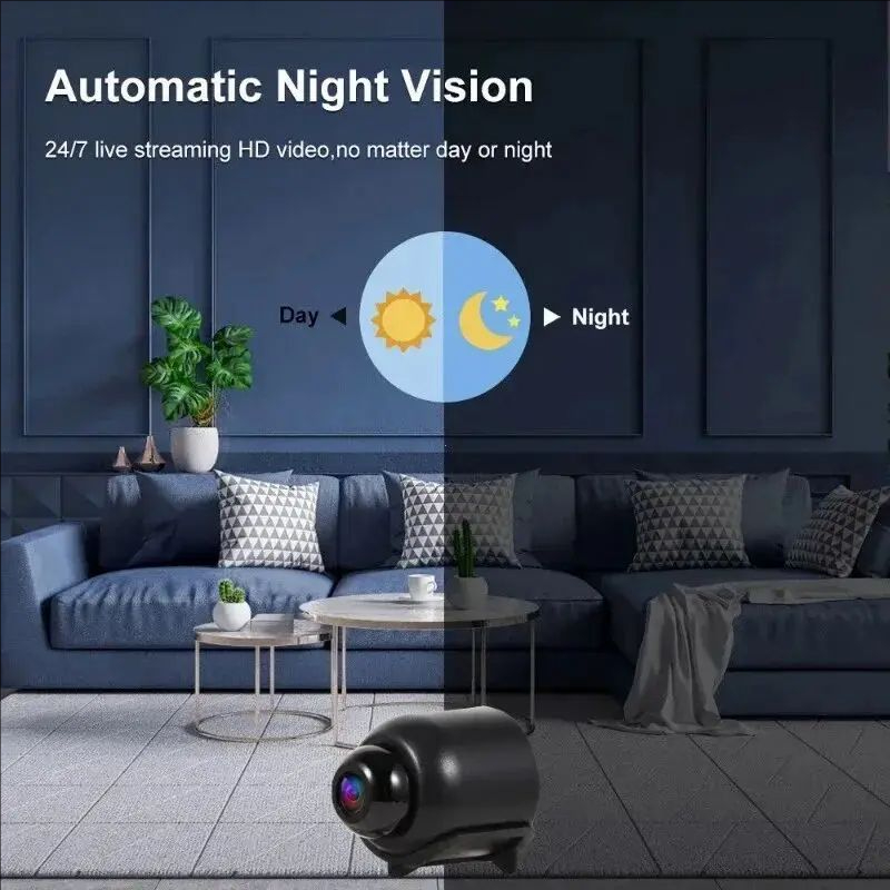 AliExpress X5 Mini 1080P WiFi Security Camera, view 5