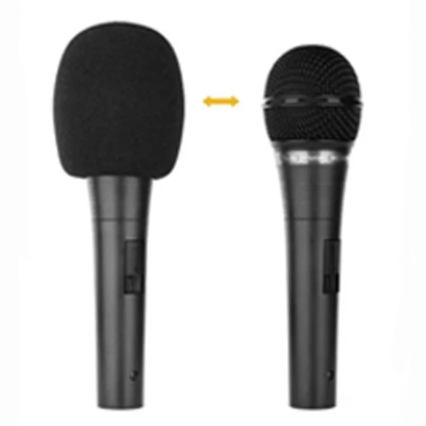 AliExpress XIKCU 6pcs 1.57In Microphone Cover High Density Mic Windscreen Sponge Foam For Most Standard Microphones/Singing/Conference/Ktv, view 6
