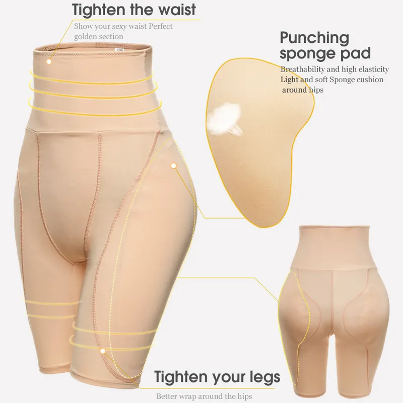 AliExpress YBFDO Hip Shapewear Panties Women Butt Lifter Shaper Panties Sexy Body Shaper Push Up Panties Hip Enahncer Shapewear with Pads, view 5