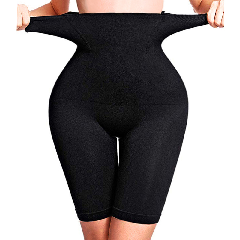 AliExpress YBFDO Women's High Waist Flat Angle Shaper Pants Postpartum Buttocks Lifting Body Shaping Pants Slim Shorts Waist Trainer