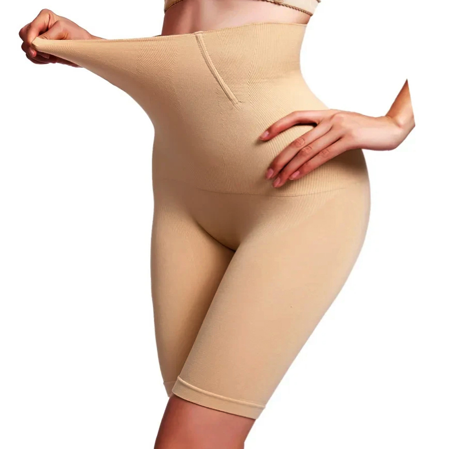 AliExpress YBFDO Women's High Waist Flat Angle Shaper Pants Postpartum Buttocks Lifting Body Shaping Pants Slim Shorts Waist Trainer, view 4