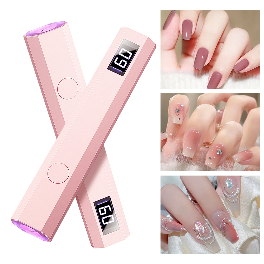 AliExpress YIKOOLIN Rechargeable Handheld UV LED Nail Lamp, view 6