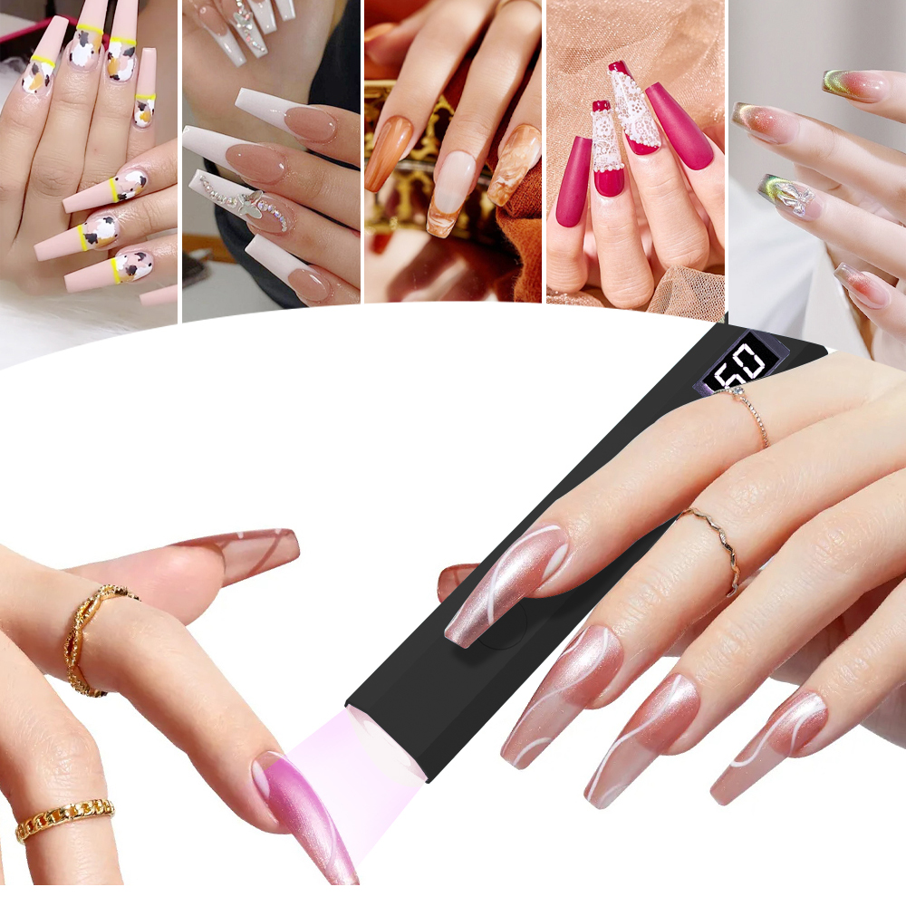 AliExpress YIKOOLIN Portable USB Mini UV LED Nail Lamp, view 6