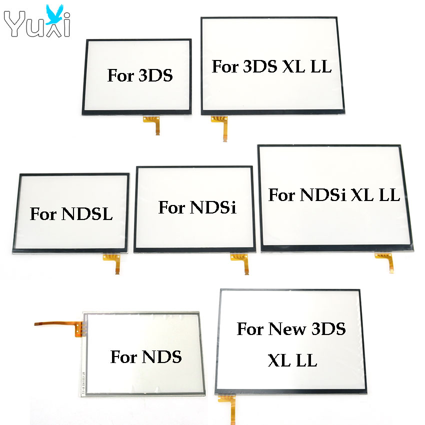 AliExpress YuXi Replacement Touch Screen Panel Display Digitizer Glass For DS Lite DSL For NDSL NDSi New 3DS XL LL Console