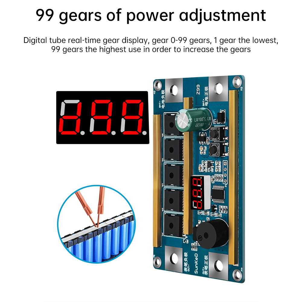 AliExpress Z99 Portable 18650 Battery Spot Welder Kit, view 5