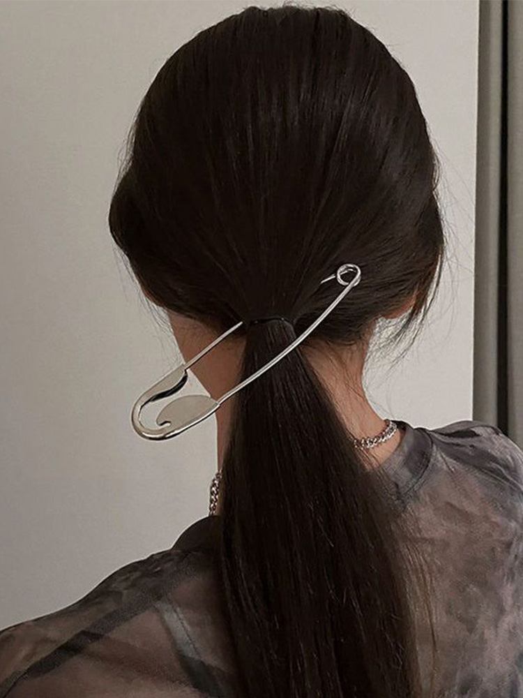AliExpress ZHUHE Large Cyberpunk Style Brooch and Hairpin, view 4