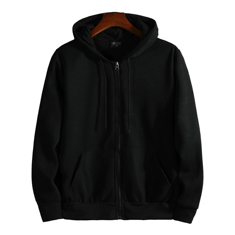 AliExpress Zipper Hoodies Autumn Winter Men's New Long Sleeve Hooded Sweatshirt Fashion Casual Male Outfit Sportwear Loose Fit Clothes, view 6