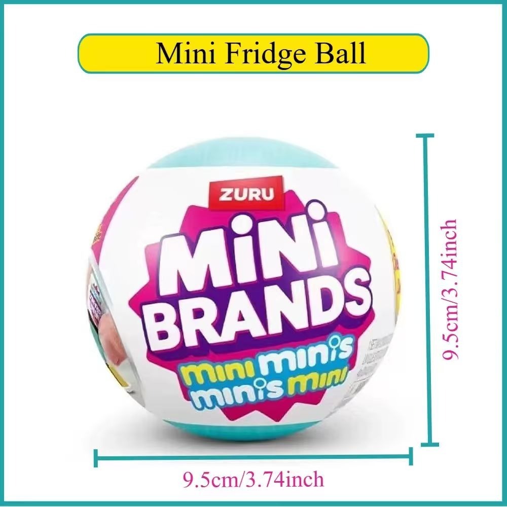 AliExpress Zuru Mini Brand Filling Refrigerator Mini Refrigerator Mysterious Capsule Blind Box Collection Surprise Toys, view 6