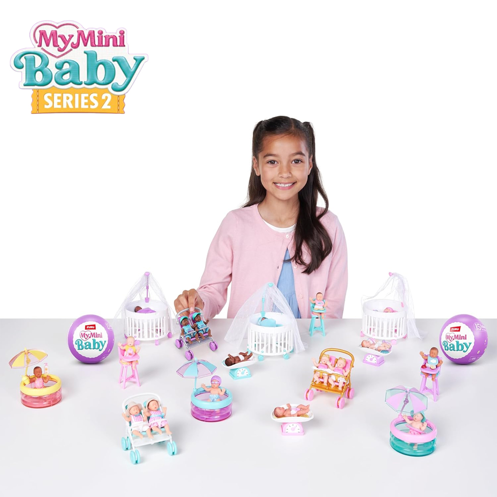 AliExpress Zuru Surprise Doll Surprise Series2 My Mini Baby Collectible Mystery Capsule 5 Mystery Toys Collectibles Miniature Novelty Toys, view 5
